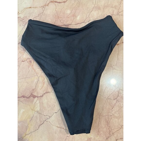 LSPACE Nancy Lee Bitsy Bikini Bottom in Black X-Small New Womens Swimsuit - Picture 6 of 13